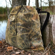 Load image into Gallery viewer, Hunting Mesh Decoy Bag, 33&quot; x 30.5&quot;, Adjustable Shoulder Straps, Quick Latch