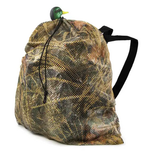 Hunting Mesh Decoy Bag, 33" x 30.5", Adjustable Shoulder Straps, Quick Latch