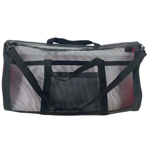 Heavy Duty Scuba/Snorkel Dive Gear Mesh Waterproof Travel Bag 30"x16" Collapsibl