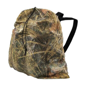 Hunting Mesh Decoy Bag, 33" x 30.5", Adjustable Shoulder Straps, Quick Latch