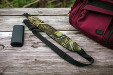 Load image into Gallery viewer, Waterproof-Neoprene Deep Woods Gun Strap Sling - Metal Swivel Clips - Camouflage