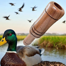 Load image into Gallery viewer, Classic Wooden Mallard Duck Call, Wateresitant Rugged Classic 2-Part Duck Call w