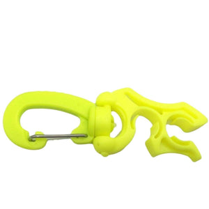 Diver Hose Regulator Clip 2-Slot Retainer Scuba Diving BCD Octopus Regulator