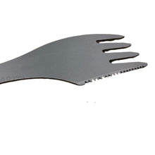 Load image into Gallery viewer, Evoly Outdoors 3-in-1 Titanium Spork Utensil w/ Carry Case