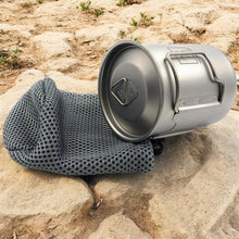 Load image into Gallery viewer, Ultra-Light Titanium 450ml (15oz) Cup-Pot | Single Serving Direct to Flame Cookw