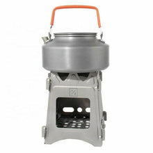 Load image into Gallery viewer, Ultra-Light Flat Pack Titanium Camping Stove| 6inch Tall 3.8inch Cooktop | 208g