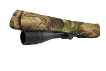 Load image into Gallery viewer, Black/Camouflage Neoprene Rifle Scope Cover- Medium Slip-On Cover - Protection 1