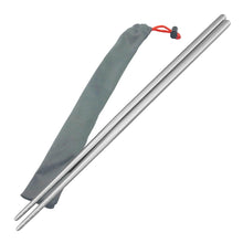 Load image into Gallery viewer, Titanium Chopsticks with Travel Case [15-25 Grams Total Weight] (230MM) 9 inches