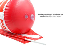 Load image into Gallery viewer, Inflatable Surface Marker Swimming Diver Down Safe Diving Buoy w/Diver Flag- RE