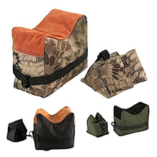 Load image into Gallery viewer, Shooting Range Sand Bag Set Rifle Gun Bench Rest Stand Front Rear Bag for Target