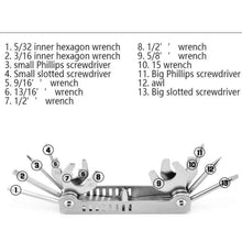 Load image into Gallery viewer, 11-in-1 | Scuba Diving HD Stainless Steel Multi Repair Tool For Regulator Tanks