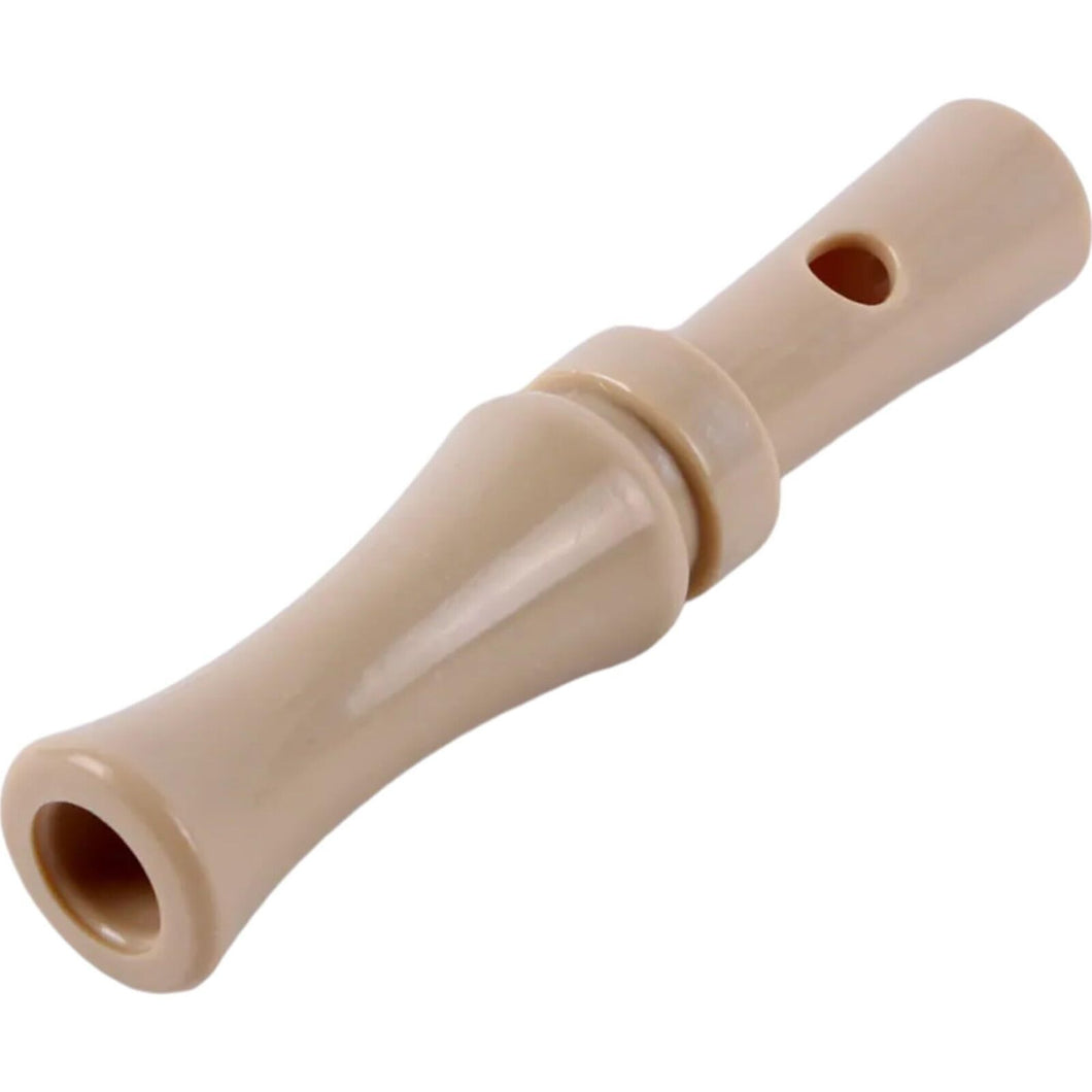 TUNABLE Mallard Whistle Duck Call, Double-Reed, Khaki Marsh Color, 4.75