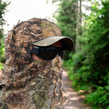 Load image into Gallery viewer, 3D Leaf Deep Woods Mesh Camo Hunting Face Mask, Breathable Mesh, 17 x 11.8 inch