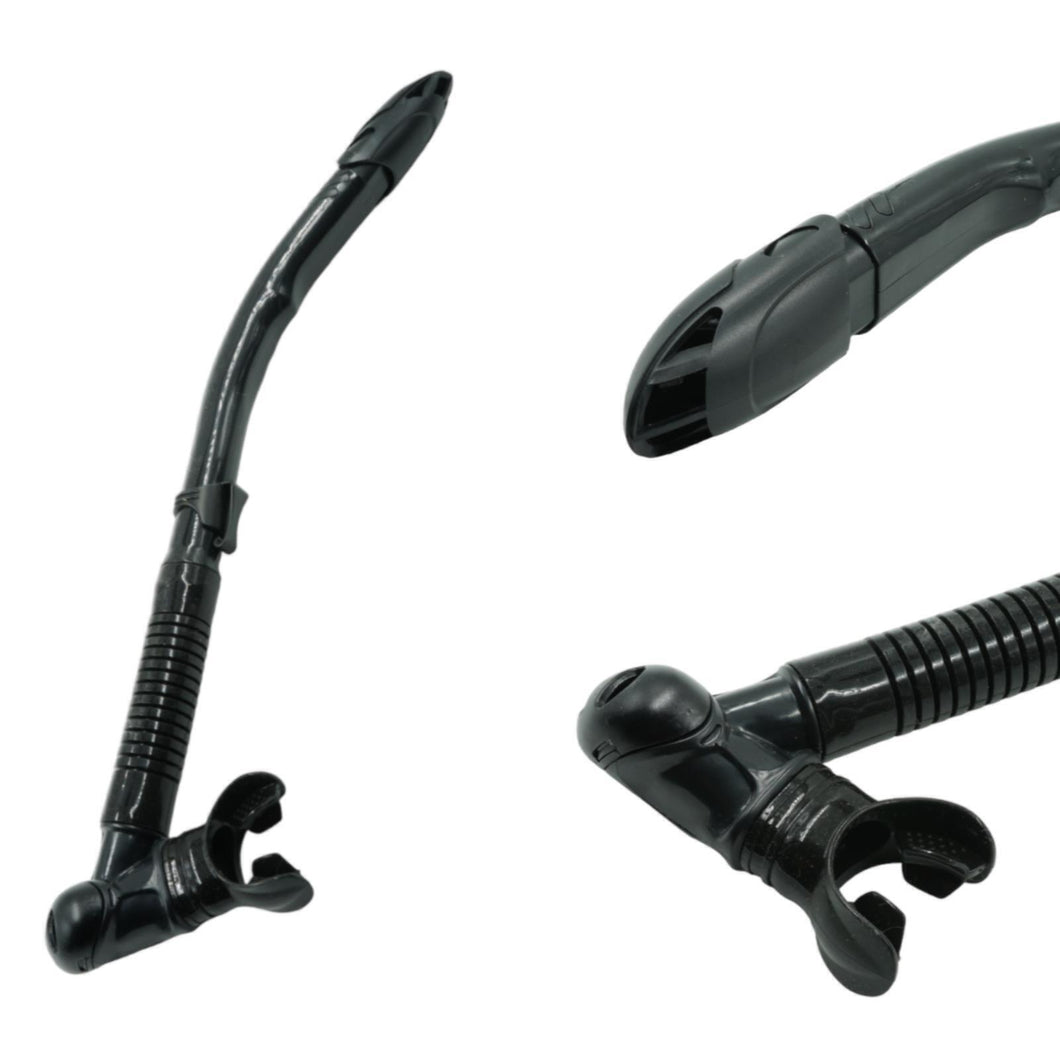 Diving Snorkel - Anti-Splash Purge Valve Removable Mouthpiece - Fishing - Scuba