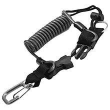 Load image into Gallery viewer, 48&quot; HD Gear Lanyard-Stainless Carabiner Quick Release Outdoor | Diving | Hiking