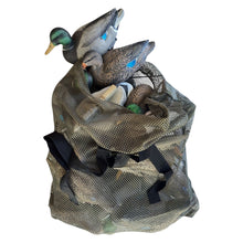 Load image into Gallery viewer, GREEN 33&quot;x 30.5&quot; Hunting Decoy Mesh Bag With HD Nylon Shoulder Straps, Drawstrin