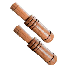 Load image into Gallery viewer, [2-Pack] Classic Wooden Mallard Duck Call, Wateresitant Rugged Classic 2-Part Du