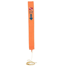 Load image into Gallery viewer, Scuba Diving SMB Compact Emergency SMB [Diver Below] Surface Marker w/ Weight