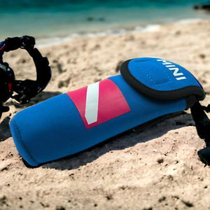 Scuba Diving SMB Compact Emergency SMB [Diver Below] Surface Marker w/ Weight