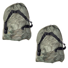 Load image into Gallery viewer, Hunting Mesh Decoy Bag, 33&quot; x 30.5&quot;, Adjustable Shoulder Straps, Quick Latch Dra