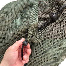 Load image into Gallery viewer, Hunting Mesh Decoy Bag, 33&quot; x 30.5&quot;, Adjustable Shoulder Straps, Quick Latch Dra