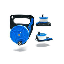 Load image into Gallery viewer, XL - 270ft Scuba Diving Reel Safety Line - ABS Handle - 83m Nylon Rope - Lock
