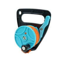 Load image into Gallery viewer, Scuba Dive Reel- with Thumb Brake Dex Nylon Line | Cave Safety SMB Line 46M / 15