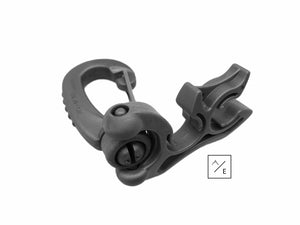 Diver Hose Regulator Clip 2-Slot Retainer for Scuba Diving BCD Octopus Regulator