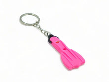 Load image into Gallery viewer, Diving Fin Key Chain | Dive Fins| Souvenir | Scuba | Dive Mens Womens Kids