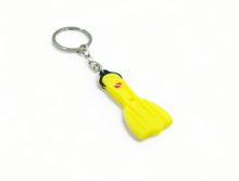 Load image into Gallery viewer, Diving Fin Key Chain | Dive Fins| Souvenir | Scuba | Dive Mens Womens Kids