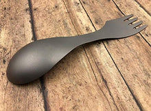 Load image into Gallery viewer, Evoly Outdoors 3-in-1 Titanium Spork Utensil w/ Carry Case