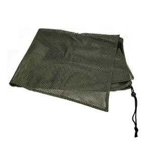 (Marsh Gold) 33" Hunting Decoy Mesh Bag With Adjustable Shoulder Straps