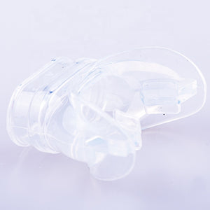 Black or Clear Transparent Silicone Tabbed-Mouthpiece for Scuba Snorkel Diving Regulator/Octopus