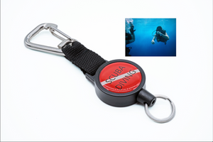 Heavy Duty Retractable Diving Stainless Steel Wire Gear Clip