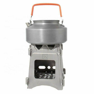 Titanium Ultralight Outdoor Camping Folding Wood Stove